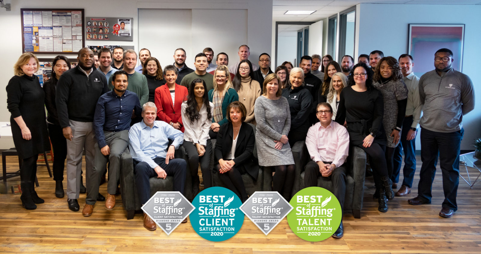 Sterling Wins ClearlyRated’s 2020 Best of Staffing Client and Talent Diamond Awards for Service Excellence